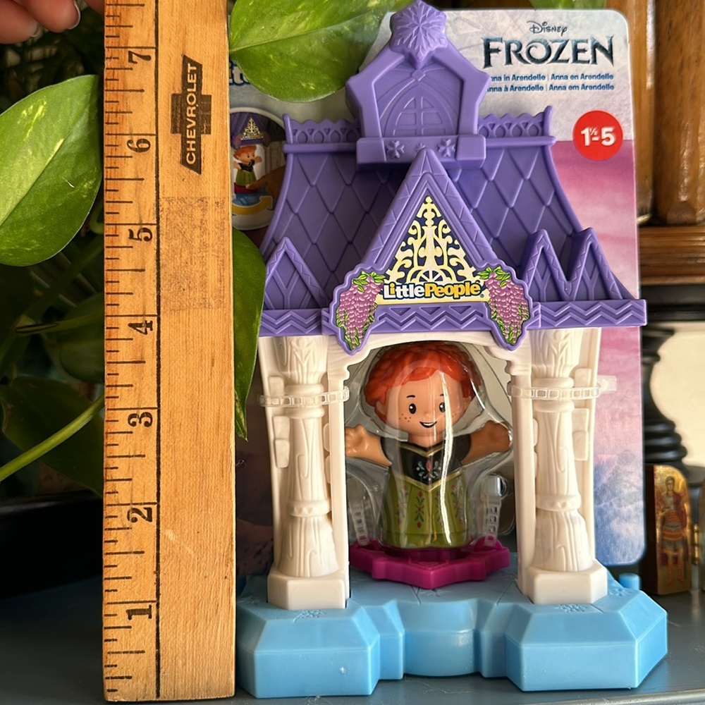 Disney Frozen Anna Arendelle Mattel 2021 Little People New - Picture 8 of 8